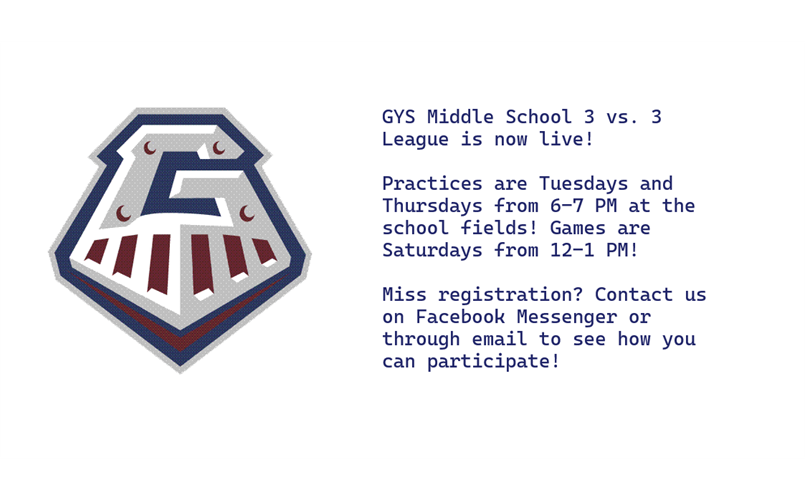Click here for the schedule!